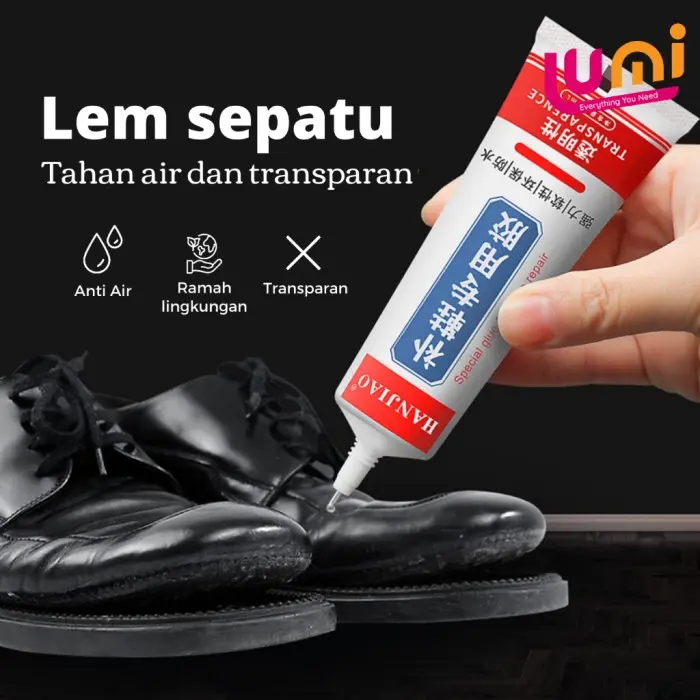 Lem super kuat Waterproof perekat kulit Sol Sendal Sandal Sepatu Sport