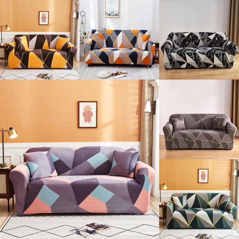 Cover Sofa Sarung Sofa 1/2/3/4 Seater/Sofa Cover Elastic/Sofa Protector Covers 061 1