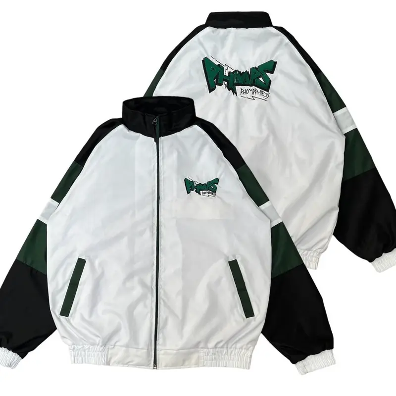 Jaket Retro PHMPS jacket Pria Wanita kerah lembut 6