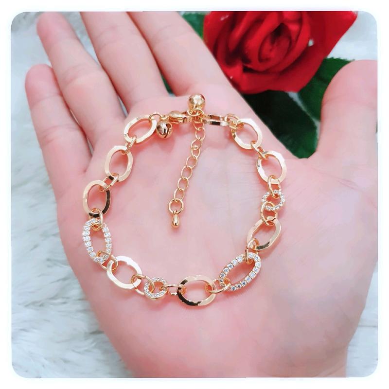 gelang tangan wanita terlaris import High Premium Quality Aksesoris Berlian 1