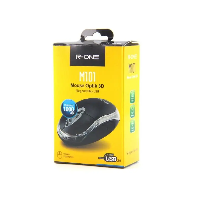 PAKET BUNDLING MURAH !! KEYBOARD + MOUSE USB R-ONE 2