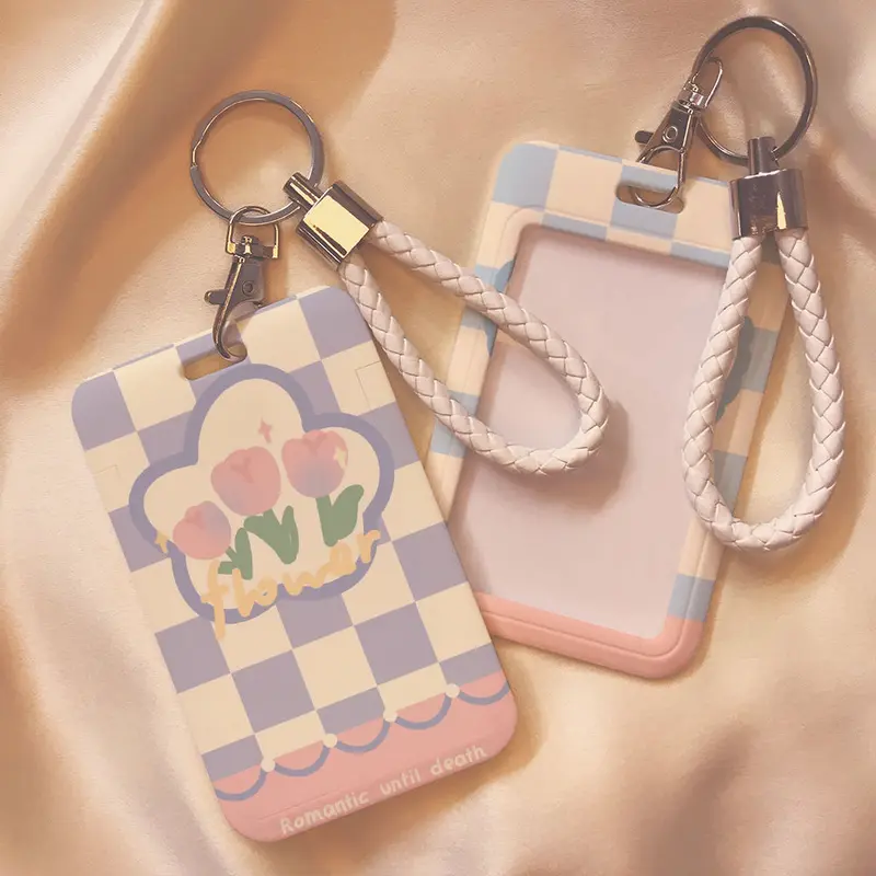 ID CARD HOLDER MOTIF KAWAII TEMPAT KARTU PHOTOCARD PHOTO CARD FLOWER 3