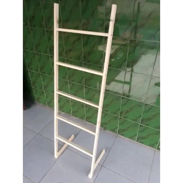 Stand Hanger Rak tangga Dekorasi/ Gantungan hijab mukena sajadah 0
