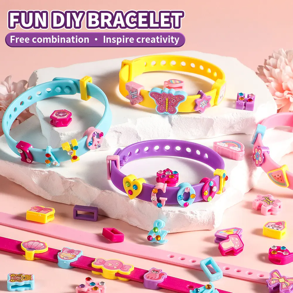 Children'S Beaded Bracelet, Kids' Kindergarten Educational DIY Jewelry