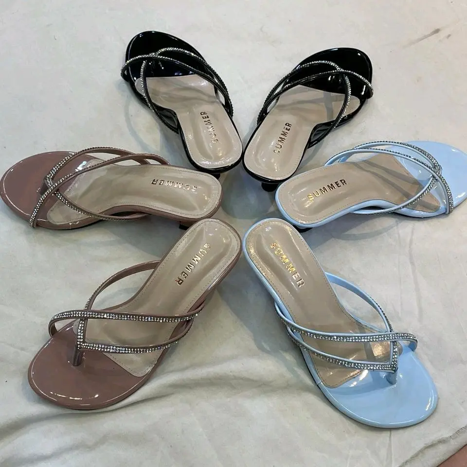 sandal heelz wanita summer Sendal A5535