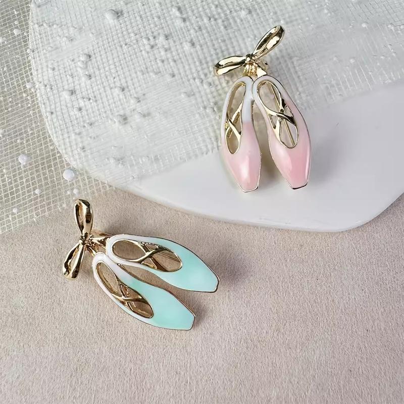 Product Introduction of Trâm Cài Giày Múa Ba Lê, Phong Cách Pháp, Giá Cả Phải Chăng, Sang Trọng, Thanh Lịch, Tráng Men Đầy Màu Sắc, Nơ Thời Trang, Xu Hướng, Thích Hợp Cho Phụ Nữ Người Nổi Tiếng Trên Internet, Thời Trang, Giá Cả Phải Chăng 2