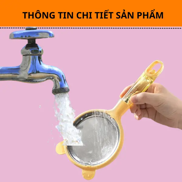 Dụng cụ rây cháo cho bé inox 304 không gỉ cao cấp kem voi - Rây lọc bột, cháo thép không gỉ cao cấp Kem Voi 7