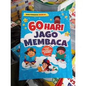 Buku Persiapan Masuk SD 60 Hari Jago Membaca