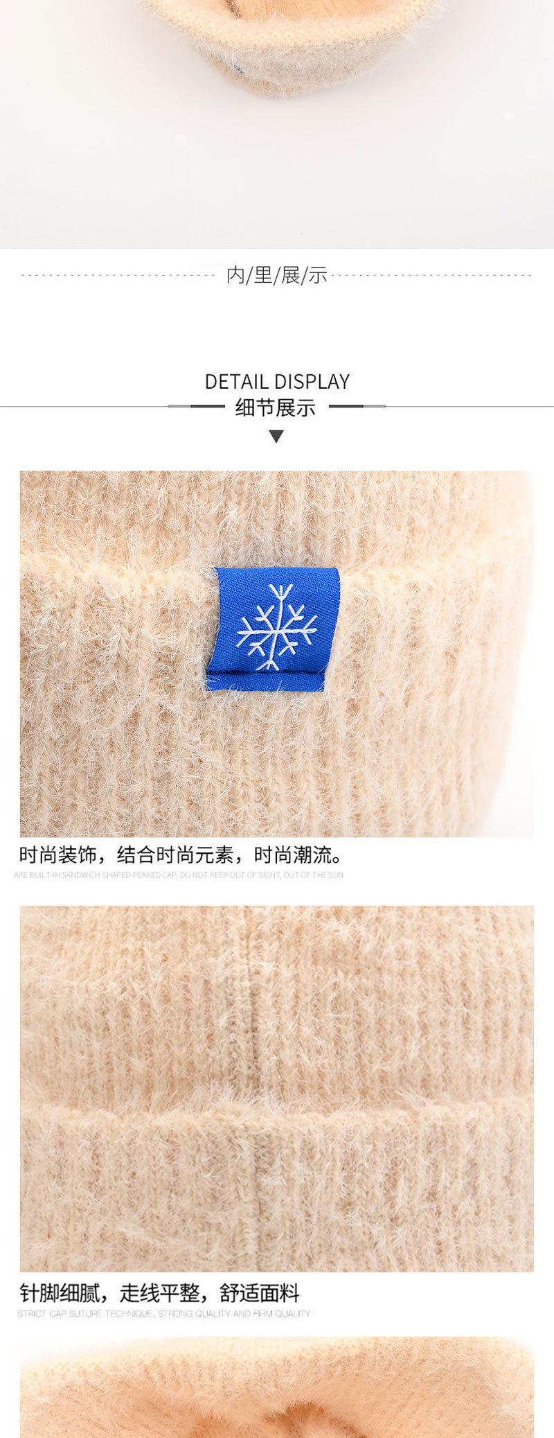 Product Introduction of Topi Berkait Mewah Arnab, Gaya Korea, Hangat dan Dikait, Sesuai untuk Wanita dan Lelaki, Ketibaan Baru Musim Sejuk, Pullover Perlindungan Sejuk Baldu Luaran, dengan Penutup Telinga, Topi Bulu 17