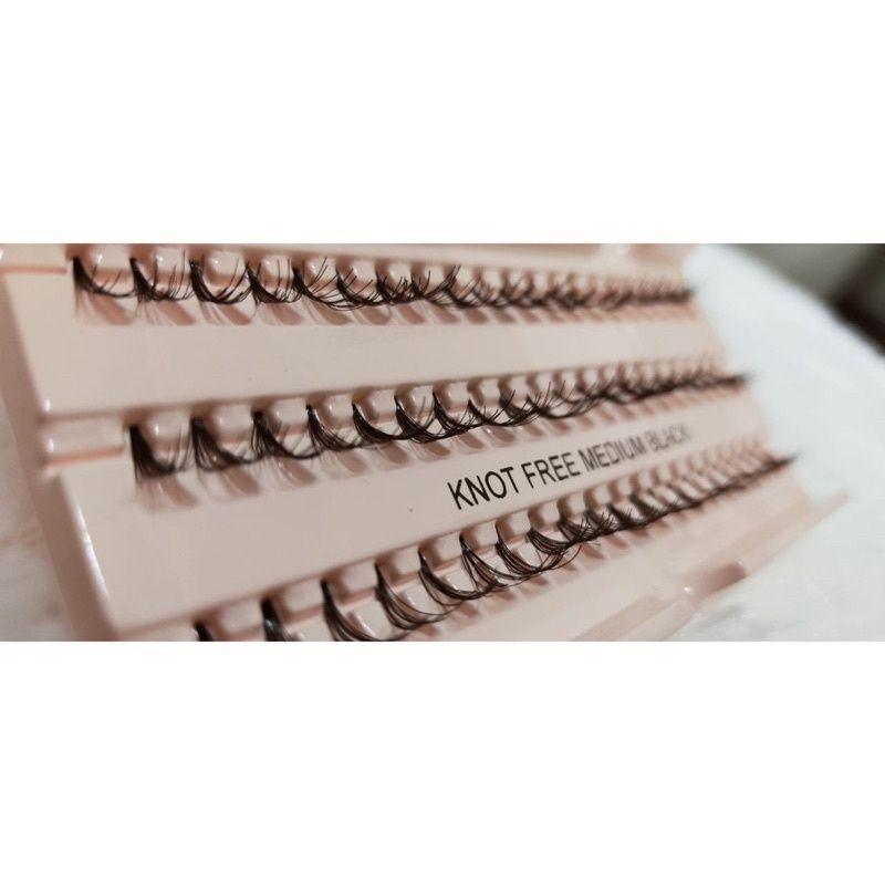 Exstra Lentik dan Tebal Bulu mata tanam Knot Free Eyelash exstension [COD] 6