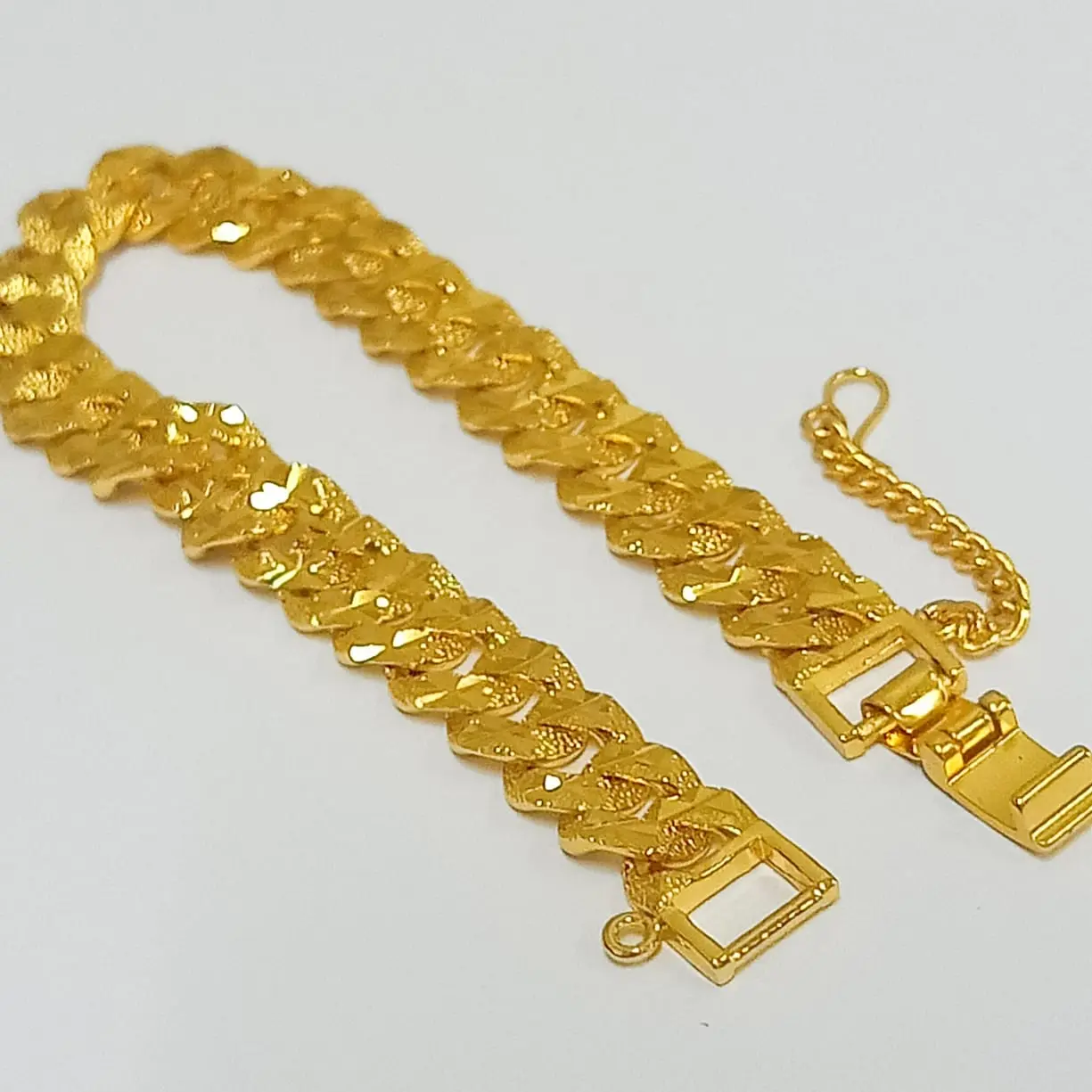 Vòng Tay, Dây Chuyền Tay Vàng Hàn Quốc, Mạ Vàng 24k, 9mm / 11mm