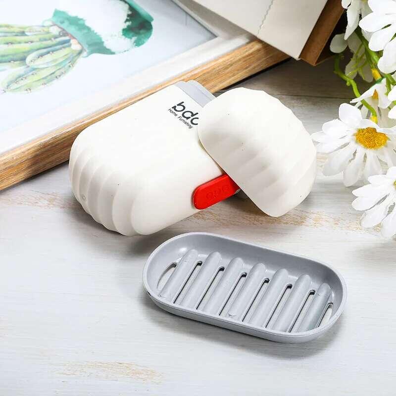 Product Introduction of Portable Dishes Sealed Storage Waterproof Travel Home Bathroom Box Case Outdoor Soap Container Organizer 12
