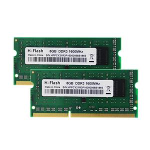 H-Flash 8GB DDR3 1600MHz Laptop Memory RAM, 1 Count Higher Performance Laptop Memory RAM, Desktop & Laptop Components for Notebook