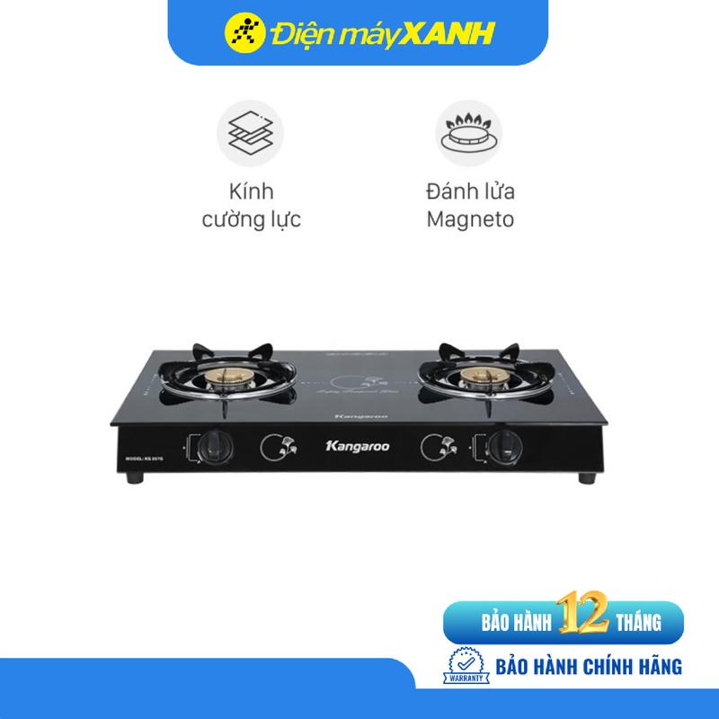 Bếp ga đôi Kangaroo KG207G