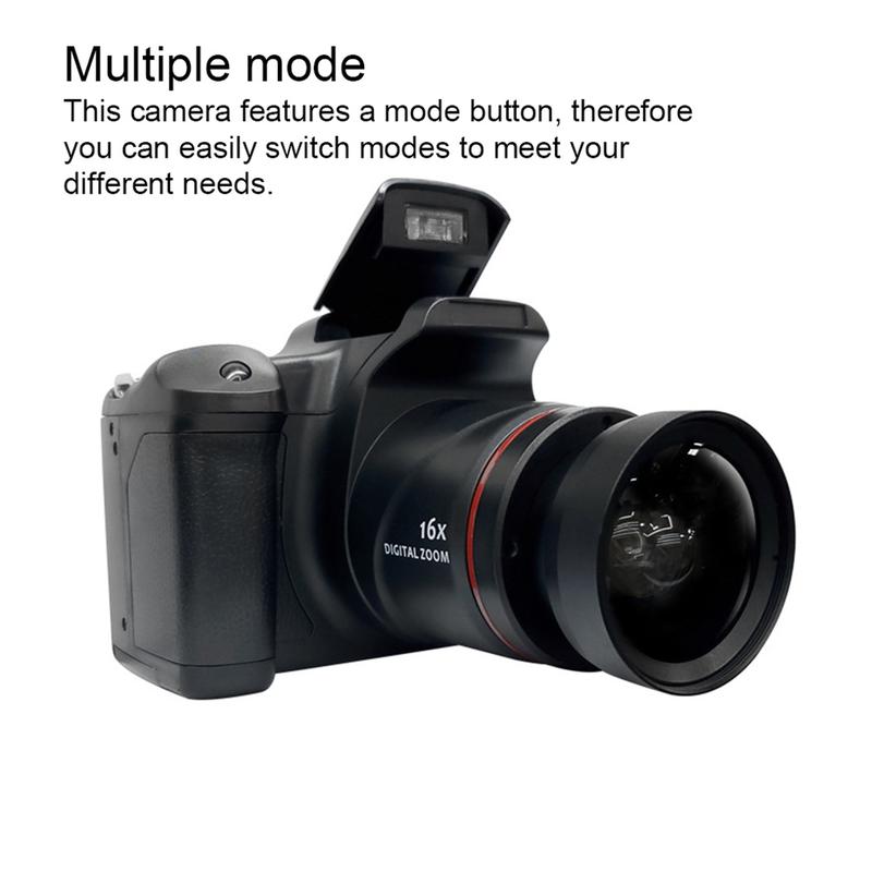 Product Introduction of Digital Camera Battery Powered Long Zoom Digital Camera With 2.4" Screen Wide-Angle Lens For Beginner Professional Photographer 5