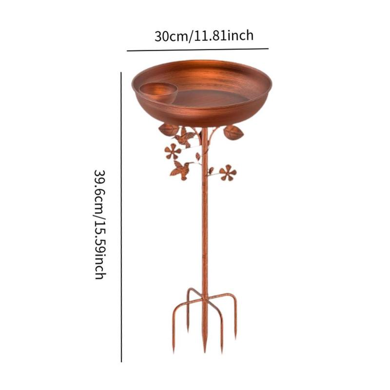 Product Introduction of Garden Bird Bath Yard Unique Design Birdbath for Outdoors Lawn Yards 0