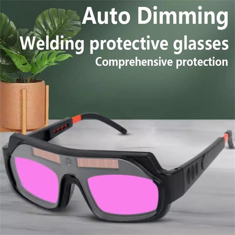 Automatic Dimming Welding Glasses, Solar Powered Welding Protective Glasses, Anti-glare Welding Accessories 2