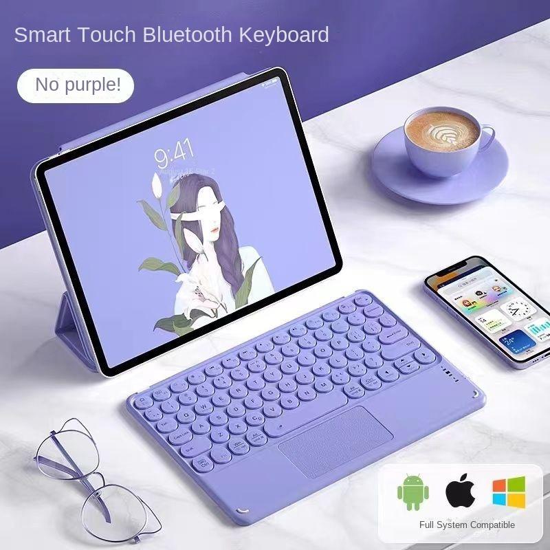 Product Introduction of Bàn phím Bluetooth, Bàn phím điều khiển ma thuật không gây ồn, Thích hợp cho điện thoại di động và máy tính bảng, chuột Thông Dụng Tương thích với Apple iPad và Android Notebook 1