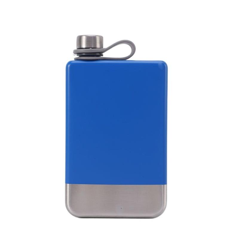 Product Introduction of High Quality Stainless Steel Hip Flask 9oz Portable Liquor Flask Leakproof Paint Spraying Wine Cup Unisex 19