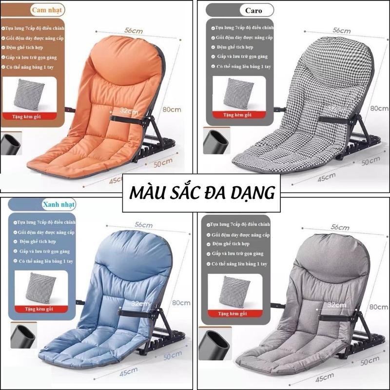 Bục Tựa Lưng , Ghế Tựa Lưng Cao Cấp Có 7 Cấp Độ Điều Chỉnh , Ngồi Thoải Mái ,Thư Giãn . 4