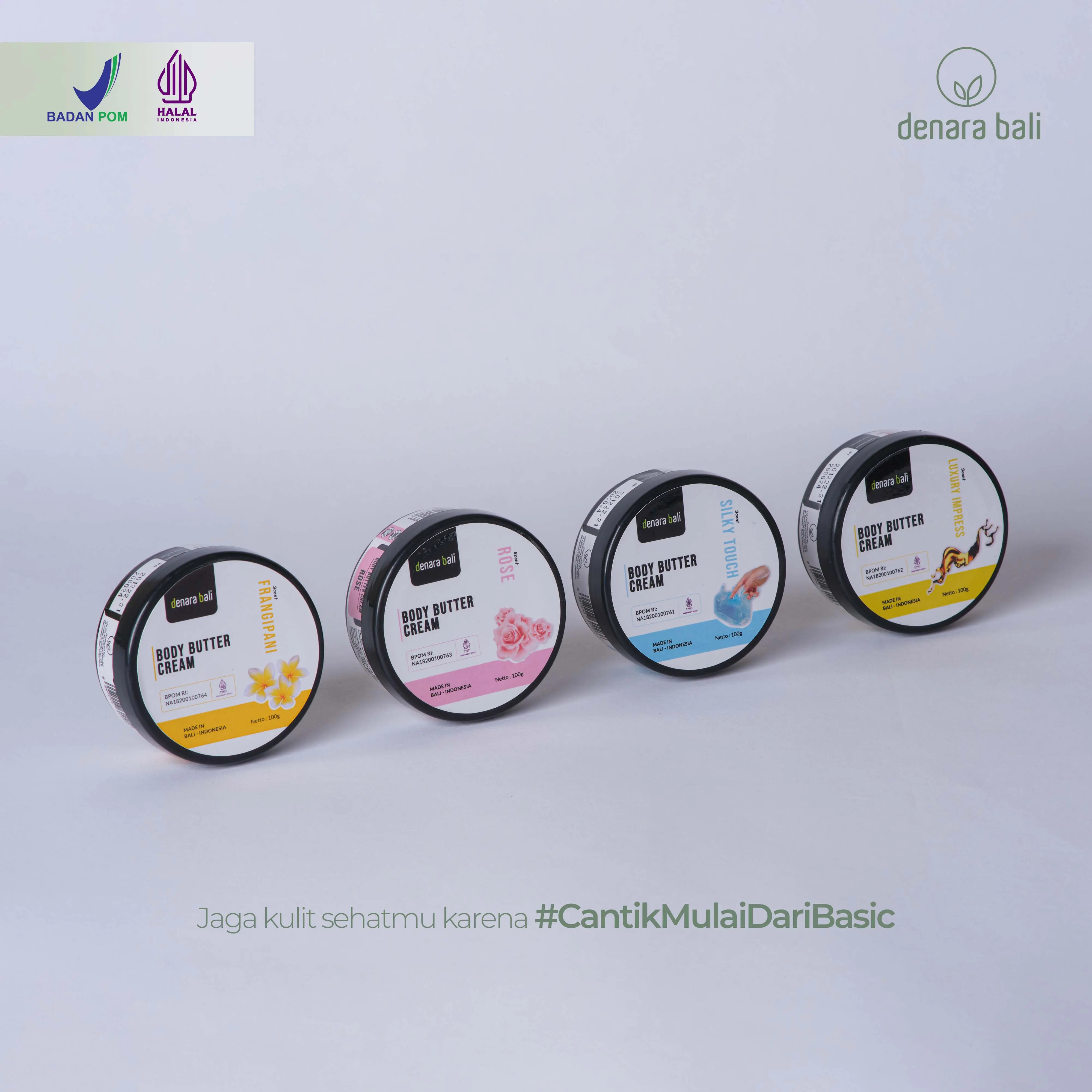 Denara Bali Body Butter Cream Khas Bali 100gr