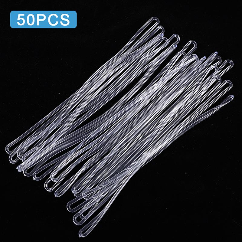 Product Introduction of 50pcs Travel Tags Plastic Bag Loops Transparent Luggage ID Label Strap Holder Lanyard Portable Travel Accessories 19