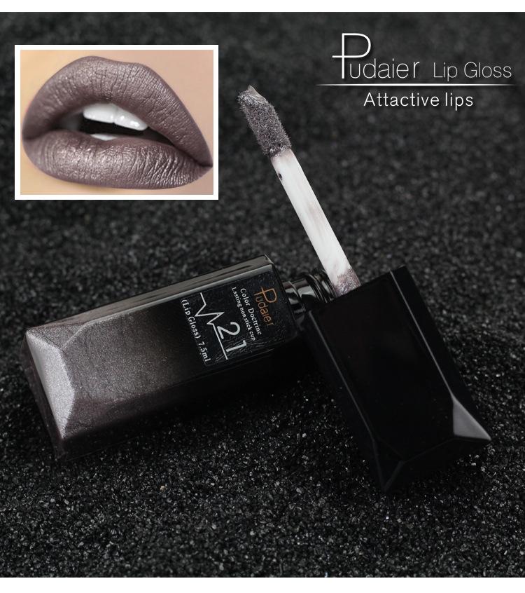 Product Introduction of liquid lipstick doesn't fade easily and can be used as both lipstick and lip gloss. lightweight, and easy to apply to the skin, making it a cost-effective choice. Selena  has also used this lipstick. gomez makeover  glazed muted  color  lippies 21