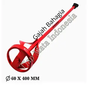 Pengaduk Cat 60 x 400 MM Mixer Cap Mata Tjap Mata Tongkat Mixer Semen