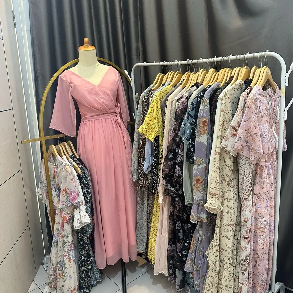 Dress sultan Wanita Gaun Dewasa Panjang