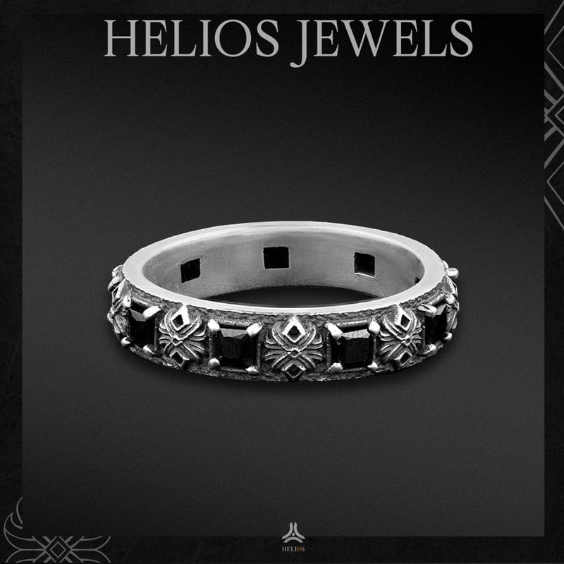 Nhẫn Bạc S925 Stone Lotus Helios Silver Original