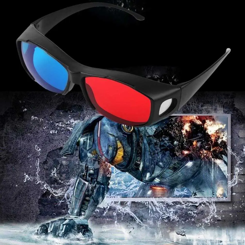 Kacamata 3D Glasses Movie Cinematic Frame Plastik