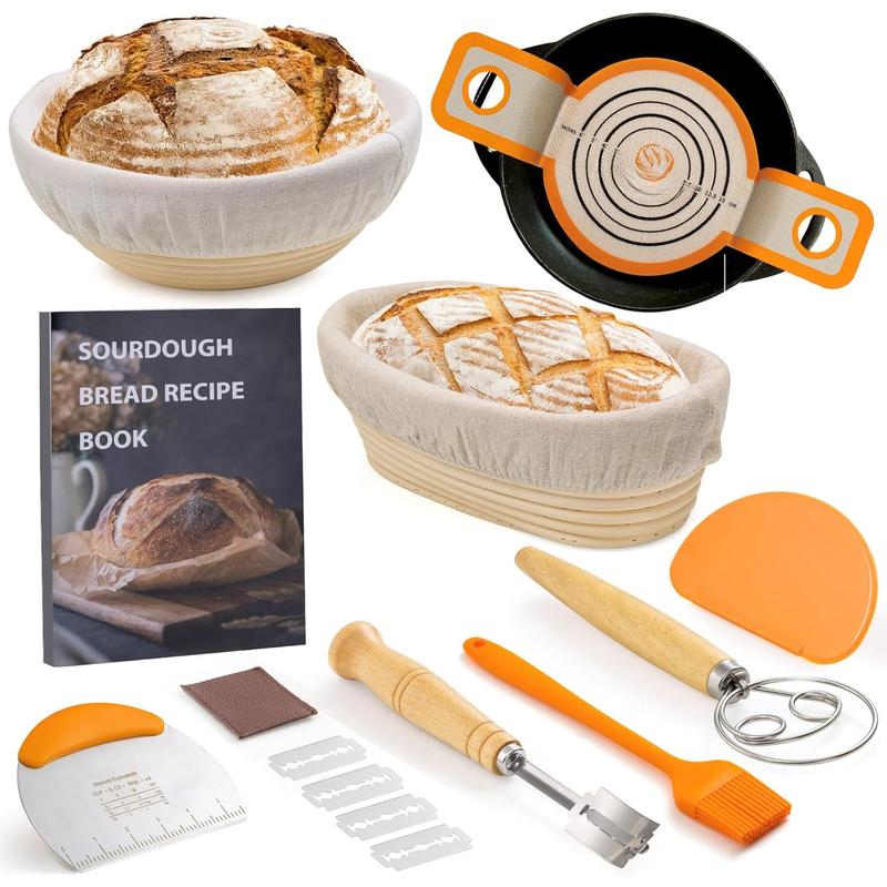 Sourdough Starter Kit, Sourdough Bread Baking Supplies, 9