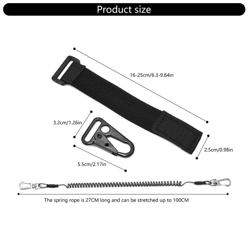 Product Introduction of Safe Lanyard Coiled Lanyard Fishing Lanyard for Fishing Rod and Fly Fishing Net 0