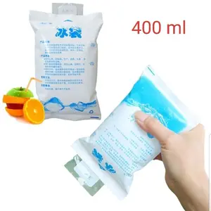 [Bisa COD] ICE GEL 400ML BAG JELLY ES PACK COOLER MENJAGA SUHU DINGIN TAS ICONIC