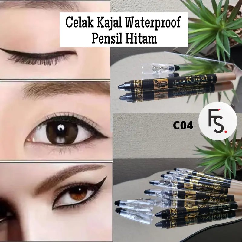 PENSIL CELAK KAJAL ARAB AMIRA WATERPROOF SERUTAN TERBAIK TERLARIS 2