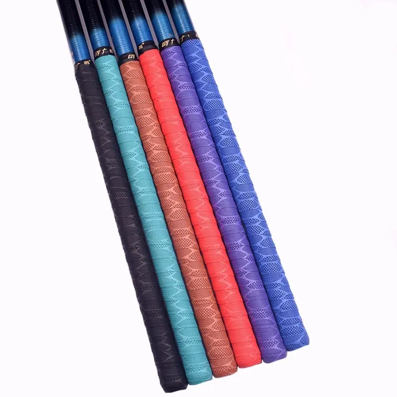 Băng Dính Keo Cầm Cá, Dài 2M, Chống Trượt, Thấm Hút Mồ Hôi, Thích Hợp Cho Cần Câu, Băng Dính Thấm Mồ Hôi, Chất Liệu PU Dày, Tay Cầm Vợt, Dải Thấm Mồ Hôi, Cho Cần Câu 6