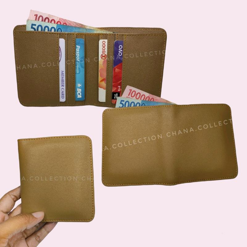 DOMPET WANITA MINI STYLE KOREA DOMPET POLOS WANITA Kartu 0