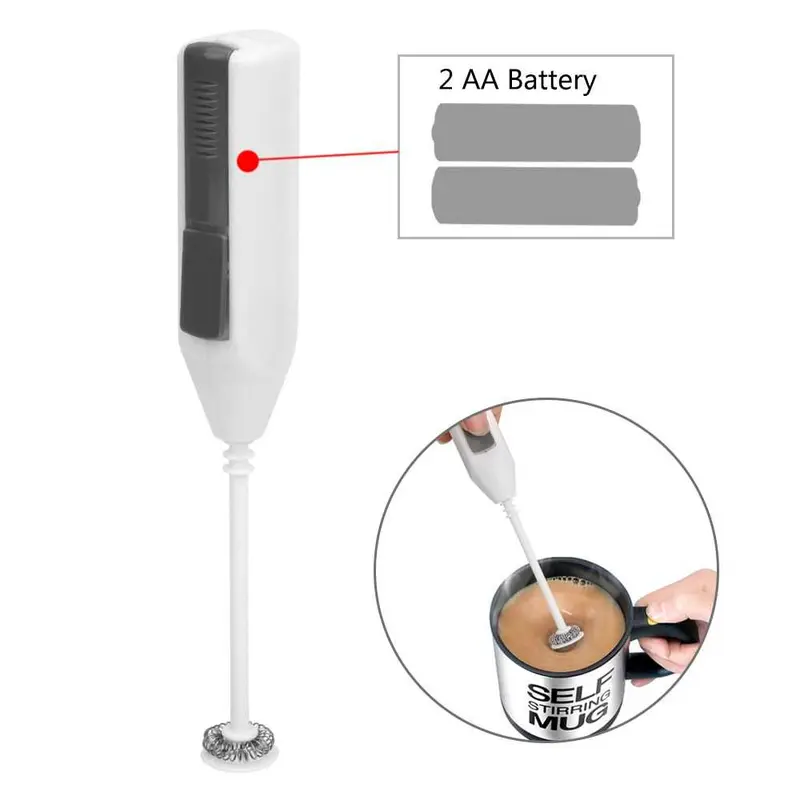 Mixer Pengaduk Kopi Susu Elektrik Coffee Milk Frother 1