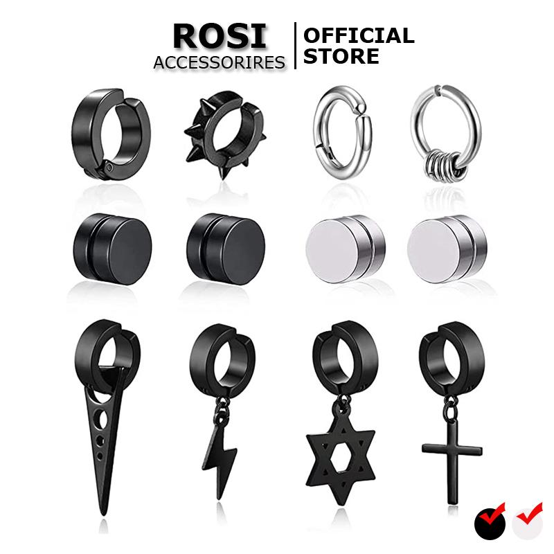 Khuyên kẹp vành tai nam không cần bấm lỗ ALL IN ONE nhiều lựa chọn 1 chiếc