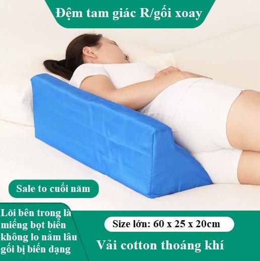 Gối Kê Đệm Tam Giác Hỗ Trợ Người Già & Bệnh Nhân