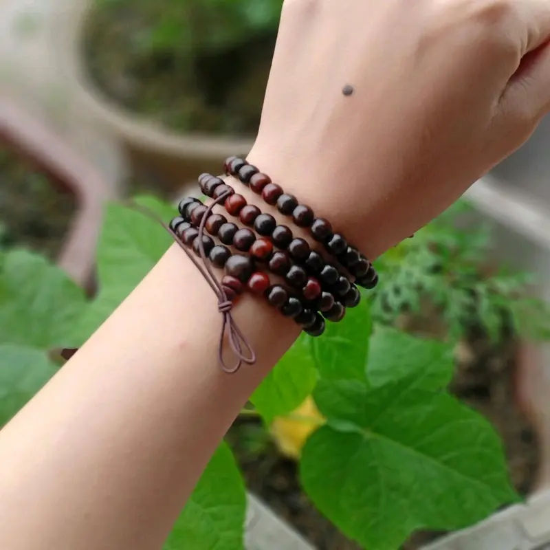 CHUỖI GỖ TRẮC 108 HẠT 1
