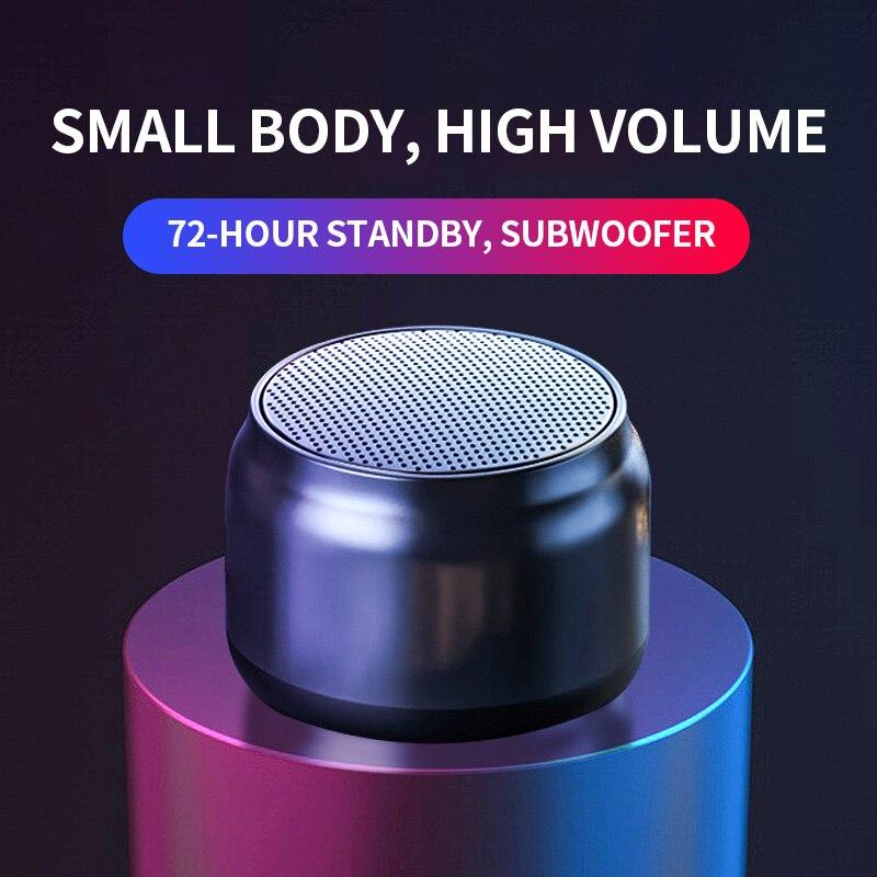 Product Introduction of Spot Goods COD Portable wireless Bluetooth speaker, outdoor sports stereo support, mobile phone subwoofer, mini portable speaker 2