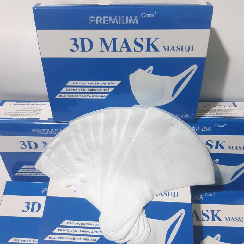 MÃ 16 COMBO 3 hộp 150 chiếc 3d mask 3 lớp kháng khuẩn đẹp