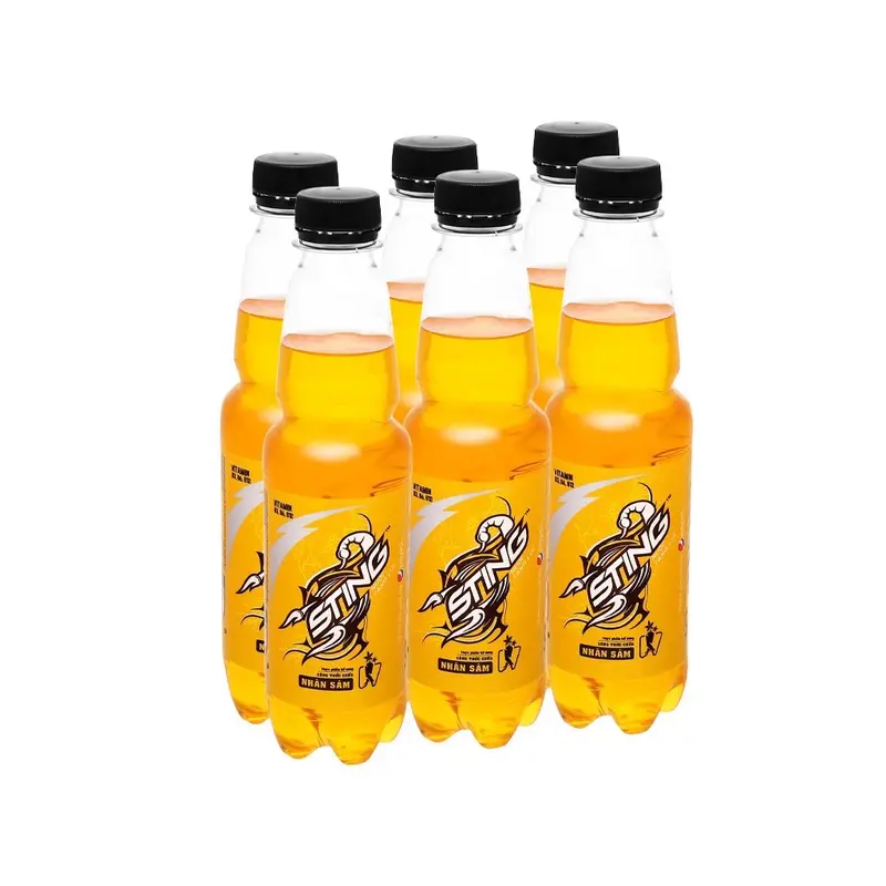 Nước tăng lực Sting Dâu chai 330ml lốc 6 chai 4