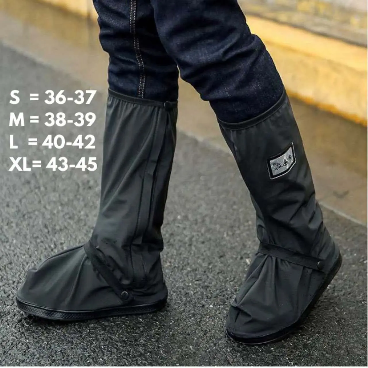 [PREMIUM] Jas Hujan Sepatu Cover Sepatu Anti Air Hujan Transparan Pelindung Cover Shoes Rain