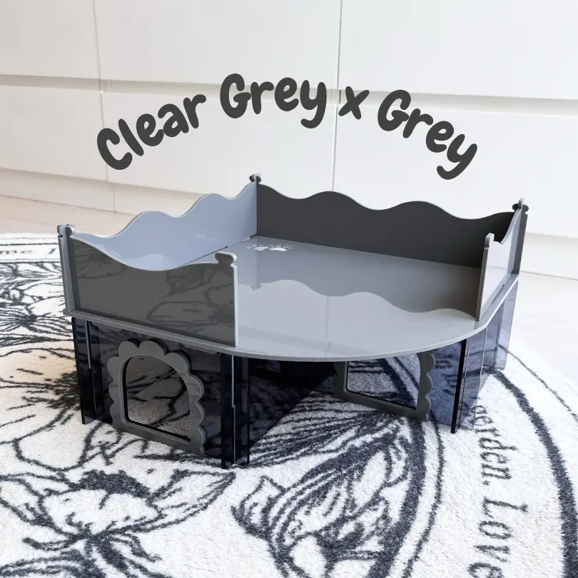 Clear Grey x Grey