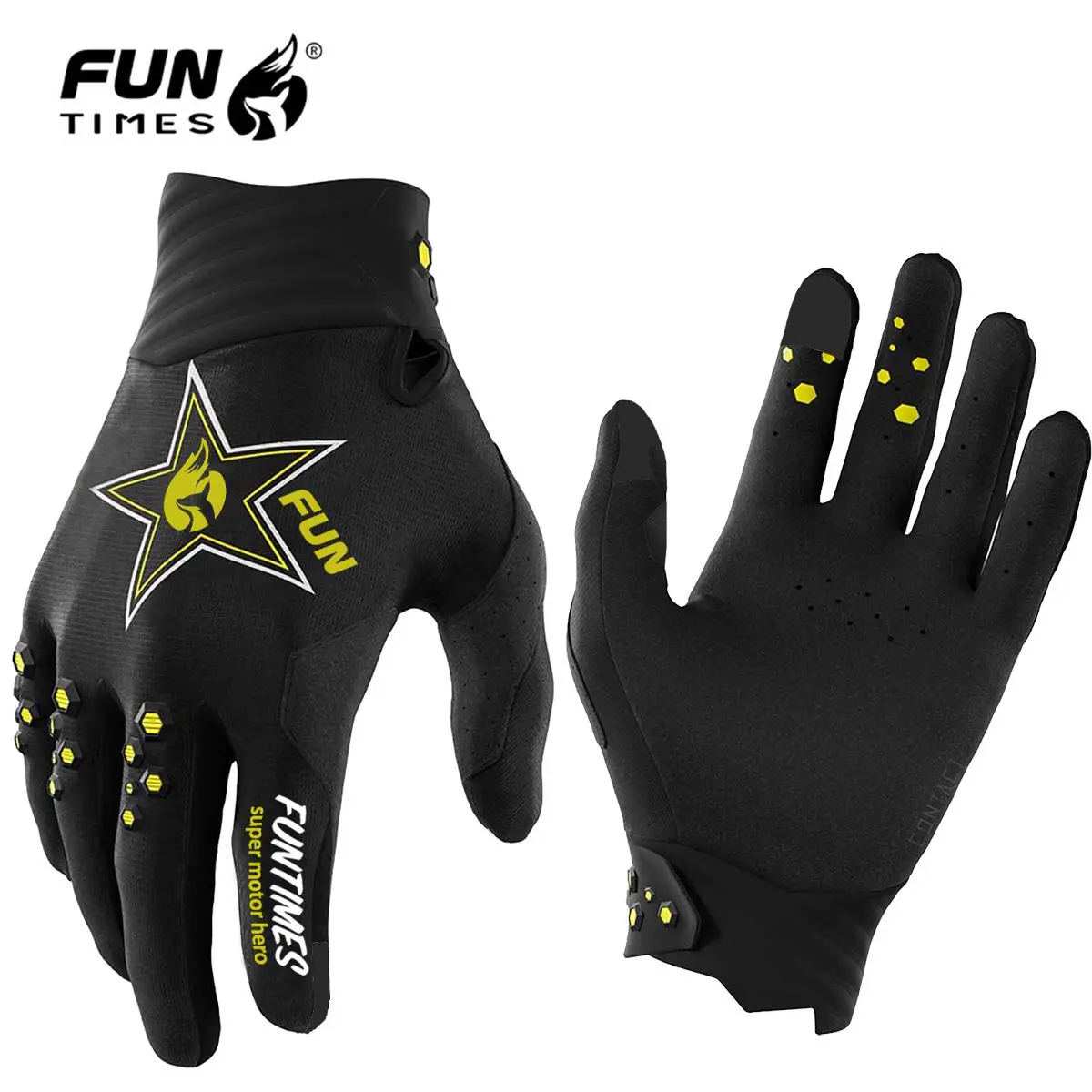 Full Finger Skateboarding Gloves, 1 Pair Non-slip Wear-resistant Soft Comfortable Gloves, Sports Gloves for Men & Women