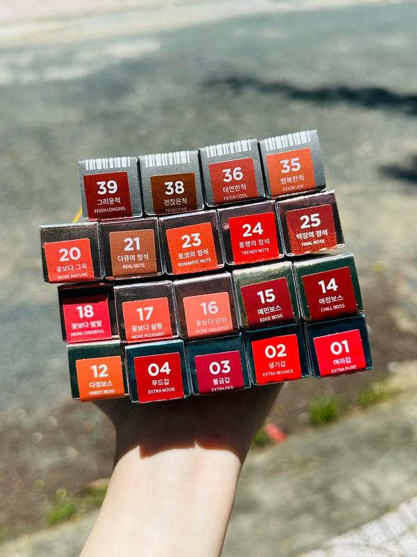 Son Kem Bbia Velvet Liptint Mềm Môi Full Màu