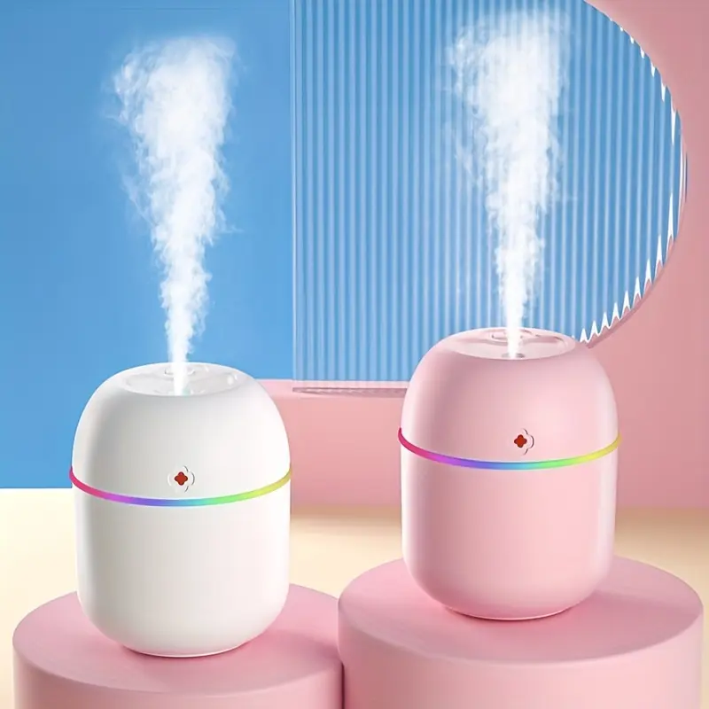 new Colorful Lucky Aroma Diffuser - Smart Aroma Diffuser with USB Humidifier, Atmosphere Lamp, and Spray Function for Bedroom, Living Room, Office Desk, and Car - Portable and Compact Design