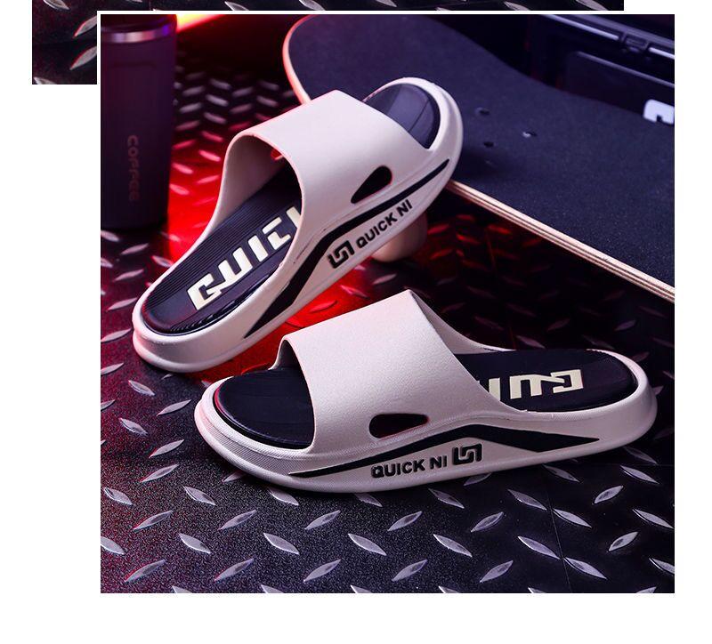 Product Introduction of Slippers Men's Summer Thick Bottom Super Soft Refined Outdoor Household Bathroom Bath Summer Sandals Sandals Women's Sandals 16